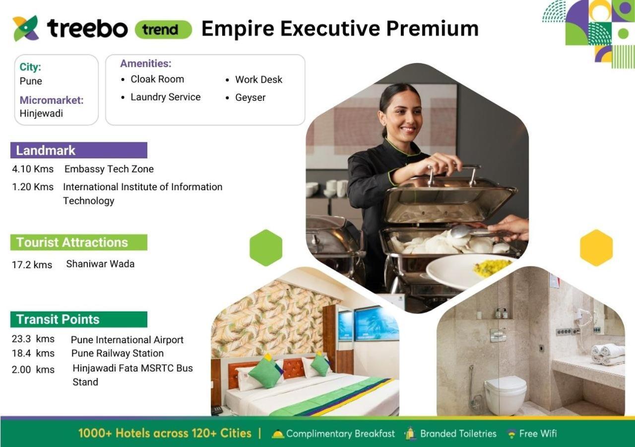 Treebo Empire Executive Premium Pune Zewnętrze zdjęcie